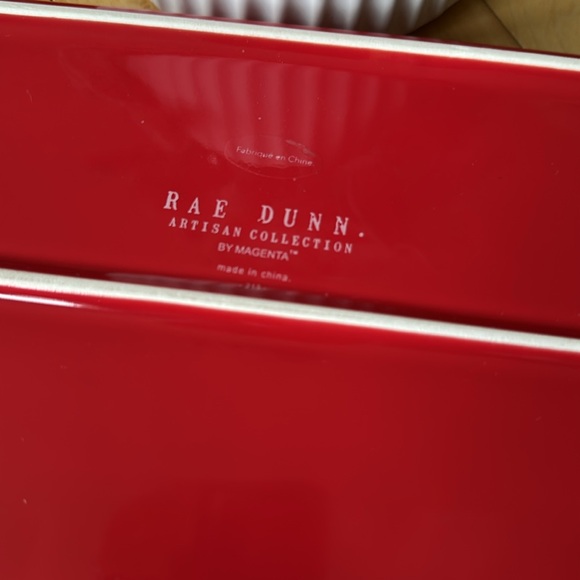 🌲DECK THE HALLS Platter by Rae Dunn - Picture 3 of 3